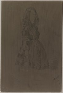 Annie, 1857-1858. av James Abbott McNeill Whistler