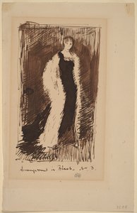 Arrangement i svart - nr. 3 av James Abbott McNeill Whistler