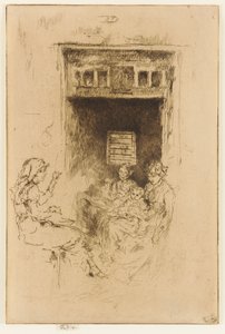 Perlestrengere, 1879-1880. av James Abbott McNeill Whistler