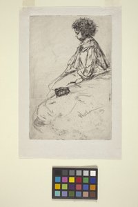 Bibi Lalouette (etsing) av James Abbott McNeill Whistler