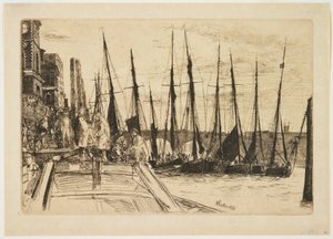 Billingsgate av James Abbott McNeill Whistler