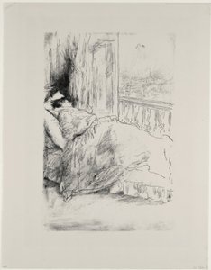 Ved balkongen, 1896 av James Abbott McNeill Whistler