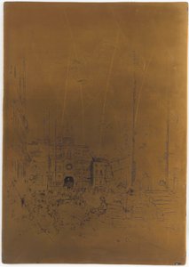 Cancelled Printing Plate for The Piazzetta, 1879-1880.    1161762   no       norwegian Successfully Translated  Original: Sovereign of the Seas Henry VIII Translat: Sovereign of the Seas Henry VIII 1401524 no norwegian Successfully Translated Original: LAi av James Abbott McNeill Whistler