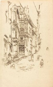 Kanselli, Loches, 1888. av James Abbott McNeill Whistler