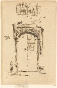 Kirkedøråpning, Edgemere. av James Abbott McNeill Whistler