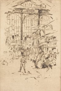 Klesbørs, nr.II, ca. 18861888. av James Abbott McNeill Whistler