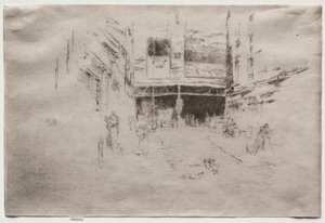 Klesbørs, nr. 1. av James Abbott McNeill Whistler