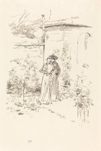 Betroelser i hagen, 1894. av James Abbott McNeill Whistler