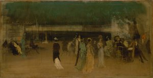 Cremorne Gardens, nr. 2, ca. 1870-80 av James Abbott McNeill Whistler