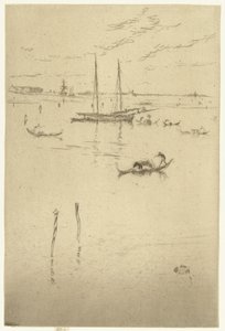 Den lille lagune Den lille lagunen Venezia: Tolv etsninger (serietittel) av James Abbott McNeill Whistler