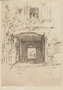 Doorway and Vine, 1879-1880. av James Abbott McNeill Whistler