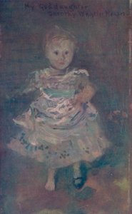 Dorothy Menpes, c1885, 1904. av James Abbott McNeill Whistler