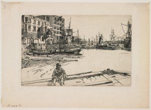 Ørnekaien av James Abbott McNeill Whistler