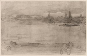 Tidlig morgen, 1878. av James Abbott McNeill Whistler