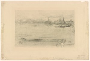 Tidlig morgen, 1878. av James Abbott McNeill Whistler