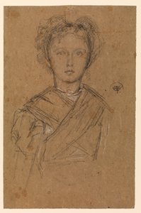 Elinor Leyland, ca. 1873 av James Abbott McNeill Whistler