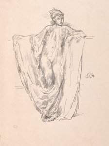 Figurstudie. av James Abbott McNeill Whistler