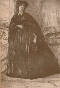Finette, 1859, 1904 av James Abbott McNeill Whistler