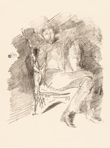 Ildlys: Joseph Pennell nr. 1 av James Abbott McNeill Whistler