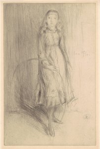 Florence Leyland, 1874. av James Abbott McNeill Whistler
