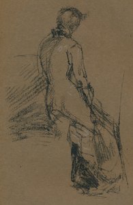 Skjemastudie. c1868 av James Abbott McNeill Whistler