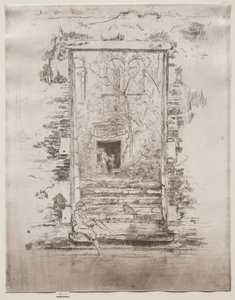 Garden, 1886. av James Abbott McNeill Whistler
