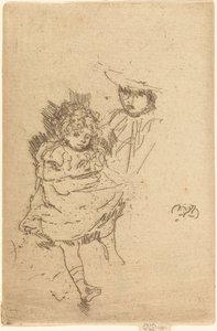 Gipsy Baby. av James Abbott McNeill Whistler