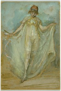 Green and Blue: The Dancer, ca. 1893 av James Abbott McNeill Whistler