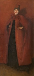 Harmony in Red: Lamplight, 1884-86 av James Abbott McNeill Whistler
