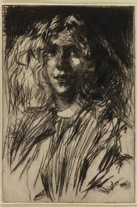 Jo, 1861. av James Abbott McNeill Whistler