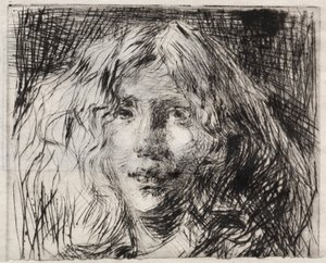Joanna Hefferman, Den irske skjønnheten, 1866. av James Abbott McNeill Whistler