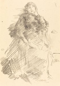 Den vakre late dame, 1894. av James Abbott McNeill Whistler