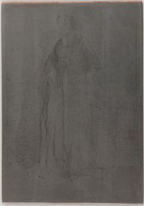 La Mere Gerard. En av de tolv etsningene fra naturen, 1857-1858. av James Abbott McNeill Whistler