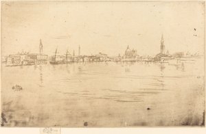 La Salute: Dawn, 18791880. av James Abbott McNeill Whistler