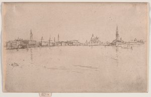 The Health: Dawn, ca. 1880. av James Abbott McNeill Whistler