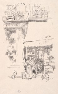 Fruktselgeren i Rue de Grenelle, 1874. av James Abbott McNeill Whistler