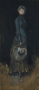 Lady in Grey, ca. 1883. av James Abbott McNeill Whistler