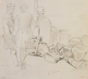 Rhinen, 1858. av James Abbott McNeill Whistler