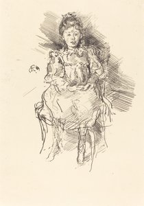 Lille Dorothy, 1896. av James Abbott McNeill Whistler