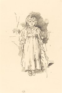 Lille Evelyn, 1896. av James Abbott McNeill Whistler