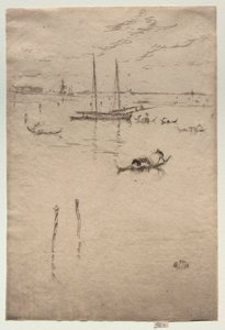 Lille lagune. av James Abbott McNeill Whistler