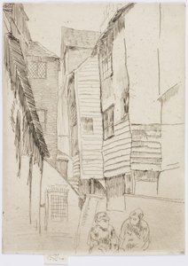 Little Smithfield, ca. 1877 (radering på papir) av James Abbott McNeill Whistler