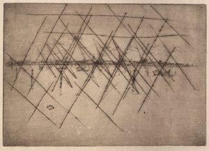 Lille Venezia. av James Abbott McNeill Whistler