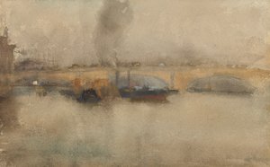 London Bridge, 1881. av James Abbott McNeill Whistler