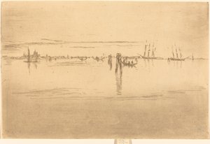 Long Lagoon, 1880. av James Abbott McNeill Whistler