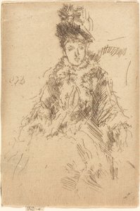 Frøken Lenoir, ca. 1887. av James Abbott McNeill Whistler