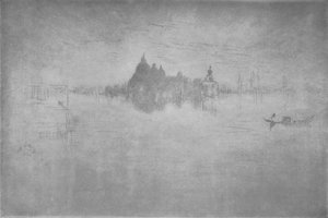 Nocturne-hilsen, c1879, 1904 av James Abbott McNeill Whistler