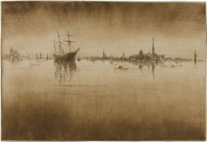 Nocturne av James Abbott McNeill Whistler