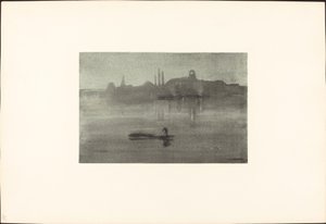 Nocturne, 18781887. av James Abbott McNeill Whistler