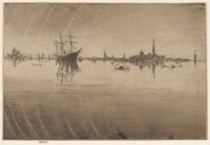 Nocturne, 1879-1880. av James Abbott McNeill Whistler